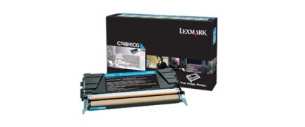 Lexmark Toner Return cyan HY 10K, Art.-Nr. C748H1CG - Paterno B2B-Shop