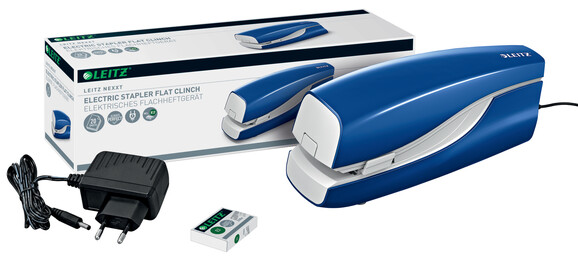 Heftgerät Elektro Leitz 5533 blau, Art.-Nr. 5533-00-35 - Paterno B2B-Shop