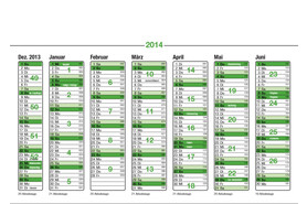 Blattkalender A5 für 2025, Art.-Nr. 015 - Paterno B2B-Shop