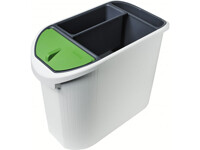 Papierkorb Multiform Top Line Öko schwarz - anthrazit, Art.-Nr. 0426-SWAN - Paterno B2B-Shop
