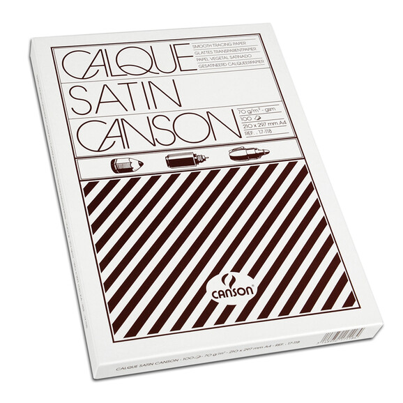 Transparentpapier Canson A4 110/115 gr, Art.-Nr. 04600 - Paterno B2B-Shop