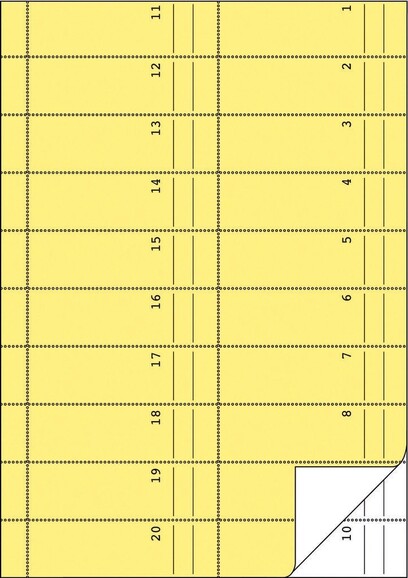 Bonbuch ZWF A4, Art.-Nr. 0842ZWF - Paterno B2B-Shop