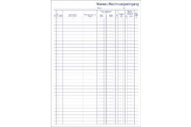 Waren- und Rechnungseingang DIN A4 50 Blatt, Art.-Nr. 0930ZWF - Paterno B2B-Shop
