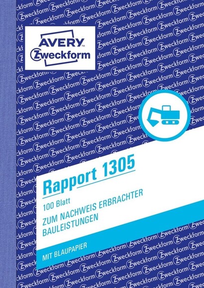 Rapport A6 100 Blatt, Art.-Nr. 1305ZWF - Paterno B2B-Shop