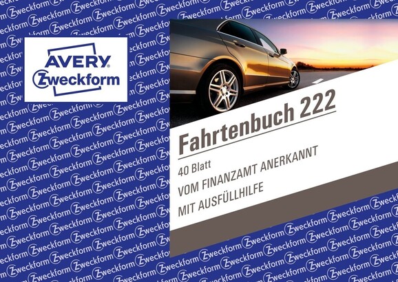 Fahrtenbuch A6 40 Blatt, Art.-Nr. 222ZWF - Paterno B2B-Shop