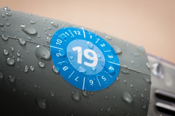 Prüfplaketten ZWF 2019 Vinyl 30mm, blau, Art.-Nr. 6944ZWF - Paterno B2B-Shop