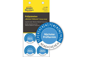 Prüfplaketten ZWF 2024 30mm,, Art.-Nr. 6988 - Paterno B2B-Shop