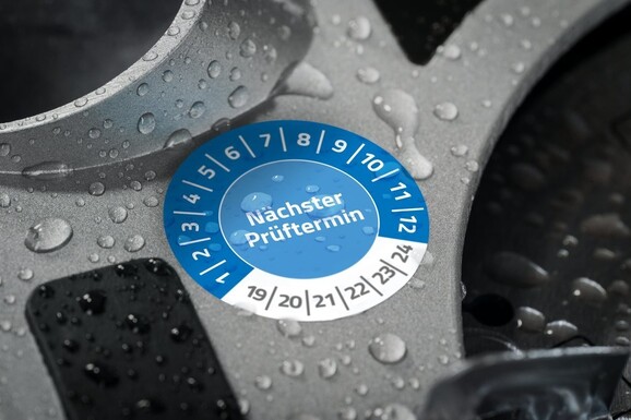 Prüfplaketten ZWF 2024 30mm,, Art.-Nr. 6988 - Paterno B2B-Shop