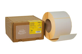 Thermotransferetiketten ZWF 102 x1 52 mm, 76Kern, Art.-Nr. TT8050-76 - Paterno B2B-Shop