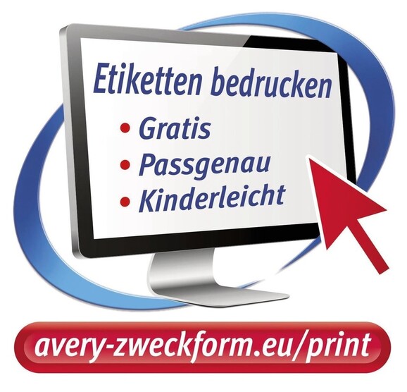 Universaletiketten A4 3416 weiss rund 60mm, Art.-Nr. ZWF-3416 - Paterno B2B-Shop