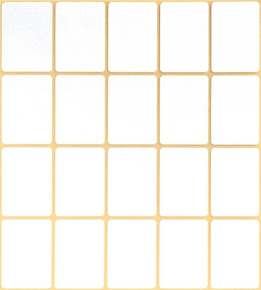 Etikett 32x23mm Vielzweck ws, Art.-Nr. 3321ZWF - Paterno B2B-Shop