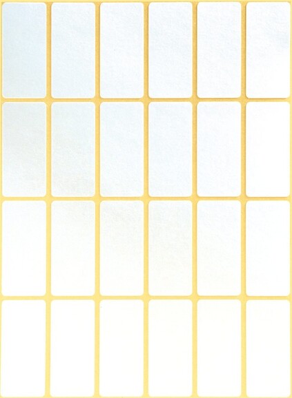 Etikett 38x18mm Vielzweck ws 648St, Art.-Nr. 3324ZWF - Paterno B2B-Shop