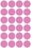 Markierungspunkte ZWF Ø 18mm, ablösb., pink, Art.-Nr. 3599ZWF - Paterno B2B-Shop