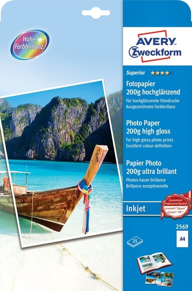 Fotopapier ZWF SUPERIOR A4 200g 25Bl, Art.-Nr. 2569ZWF - Paterno B2B-Shop