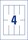Tischkarten 110x40mm ILK 2, Art.-Nr. C32253-25 - Paterno B2B-Shop