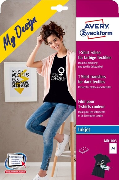 Textilfolie für farbige Textilien, Art.-Nr. MD1003 - Paterno B2B-Shop