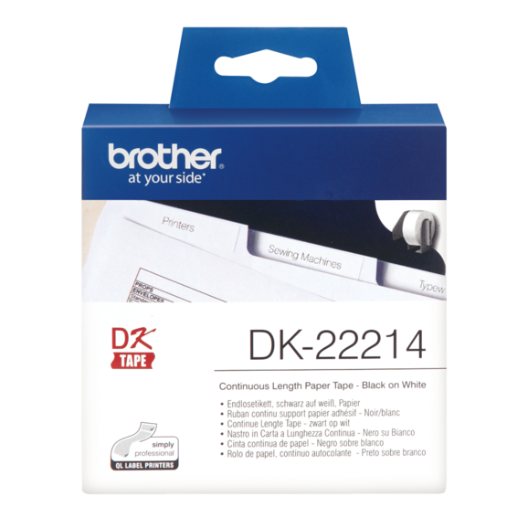 Etikett-Endlos Brother Länge 30,48m, Art.-Nr. DK22214 - Paterno B2B-Shop