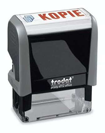 Stempel Trodat PRINTY 4912 &quot;KOPIE&quot;, Art.-Nr. 4912-KOPIE - Paterno B2B-Shop