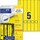 Etiketten A4 Ordnerrücken 38 x 297 mm gelb, Art.-Nr. L474-20-GE - Paterno B2B-Shop