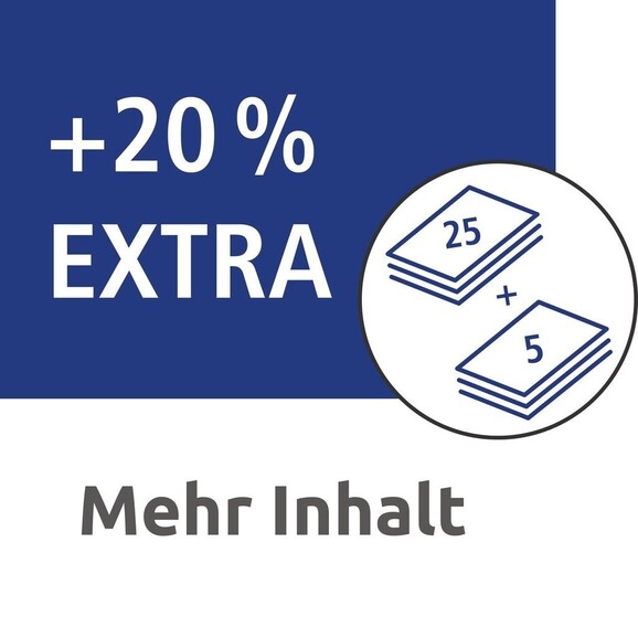 Etiketten Ordnerrücken 25 A4 weiß KP, Art.-Nr. 6061ZWF - Paterno B2B-Shop