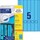 Etiketten A4 Ordnerrücken 38 x 297 mm blau, Art.-Nr. L474-20-BL - Paterno B2B-Shop