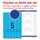 Etiketten A4 Ordnerrücken 38 x 297 mm blau, Art.-Nr. L474-20-BL - Paterno B2B-Shop
