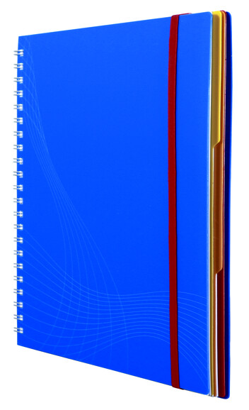 Notizbuch Notizio A4 kariert blau, Art.-Nr. 7037ZWF - Paterno B2B-Shop
