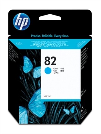 Tintenpatrone HP 82 cyan 69ml, Art.-Nr. C491A-CY - Paterno B2B-Shop