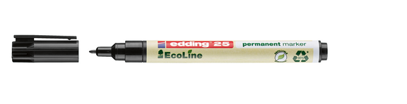 Marker Edding 25 permanent EcoLine schwarz, Art.-Nr. 25EDDING-SW - Paterno B2B-Shop Marker Edding 25 permanent EcoLine schwarz, Art.-Nr. 25EDDING-SW - Paterno B2B-Shop