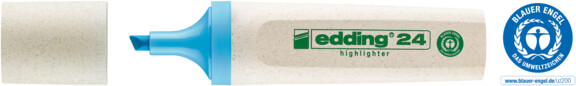 Textmarker Edding 24 EcoLine blau, Art.-Nr. 24EDDING-BL - Paterno B2B-Shop