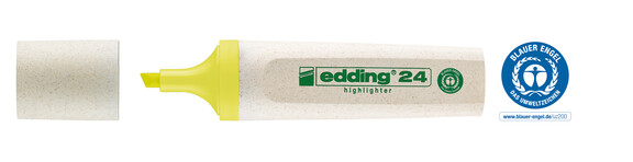 Textmarker Edding 24 EcoLine gelb, Art.-Nr. 24EDDING-GE - Paterno B2B-Shop