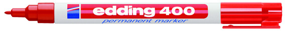 Marker Edding 400 permanent rot, Art.-Nr. 400-RT - Paterno B2B-Shop