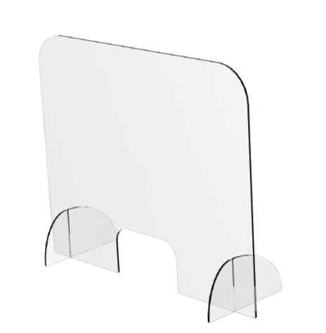 Spuckschutz quer 700H x 841B x 300T mm, Art.-Nr. AR900100 - Paterno B2B-Shop