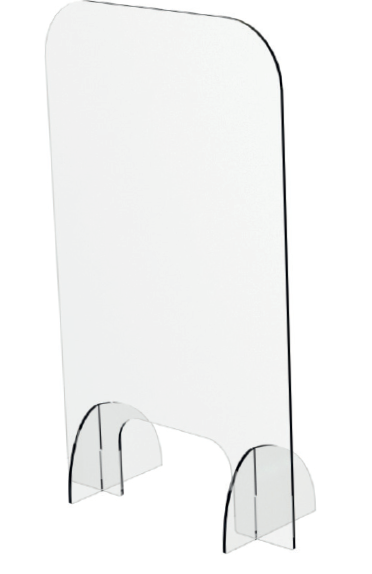 Spuckschutz hoch/schmal 841H x 500B x 225T mm, Art.-Nr. AR900300 - Paterno B2B-Shop
