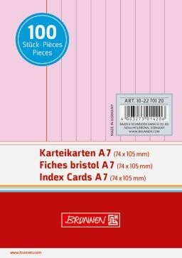 Karteikarten Brunnen A7 lin. rosa, Art.-Nr. 10-22701-RT - Paterno B2B-Shop Karteikarten Brunnen A7 lin. rosa, Art.-Nr. 10-22701-RT - Paterno B2B-Shop