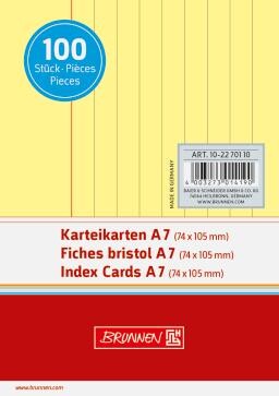Karteikarten Brunnen A7 lin. gelb, Art.-Nr. 10-22701-GE - Paterno B2B-Shop Karteikarten Brunnen A7 lin. gelb, Art.-Nr. 10-22701-GE - Paterno B2B-Shop