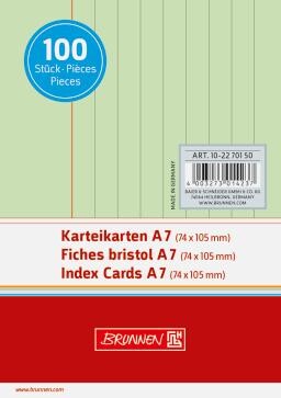 Karteikarten Brunnen A7 lin. grün, Art.-Nr. 10-22701-GN - Paterno B2B-Shop Karteikarten Brunnen A7 lin. grün, Art.-Nr. 10-22701-GN - Paterno B2B-Shop