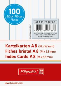 Karteikarten Brunnen A8 lin. weiss, Art.-Nr. 10-22822-WS - Paterno B2B-Shop Karteikarten Brunnen A8 lin. weiss, Art.-Nr. 10-22822-WS - Paterno B2B-Shop