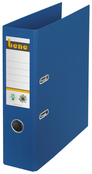 Ordner Bene CO2 neutral blau, Art.-Nr. 301400-BL - Paterno B2B-Shop