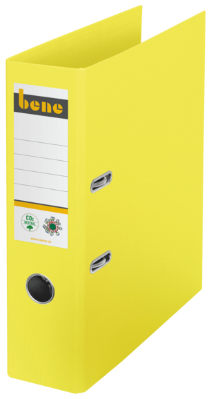 Ordner Bene CO2 neutral gelb, Art.-Nr. 301400-GE - Paterno B2B-Shop Ordner Bene CO2 neutral gelb, Art.-Nr. 301400-GE - Paterno B2B-Shop