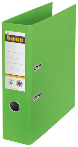 Ordner Bene CO2 neutral grün, Art.-Nr. 301400-GN - Paterno B2B-Shop