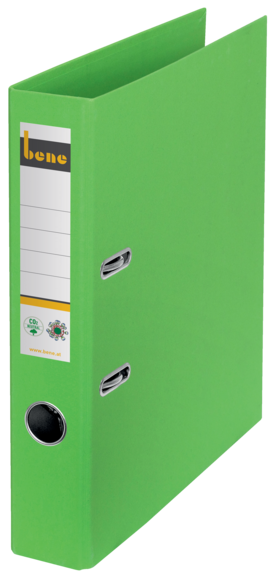 Ordner Bene CO2 neutral schmal grün, Art.-Nr. 301600-GN - Paterno B2B-Shop Ordner Bene CO2 neutral schmal grün, Art.-Nr. 301600-GN - Paterno B2B-Shop