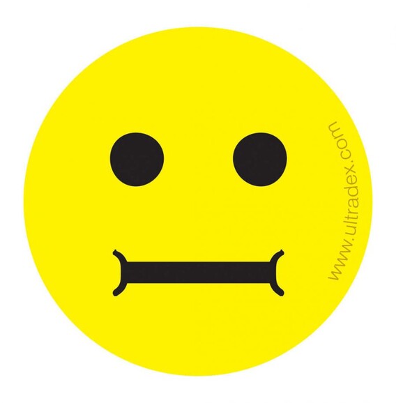 Magnetsymbol Ultradex Smily 50mm gelb, Art.-Nr. 8400ULT-GE - Paterno B2B-Shop