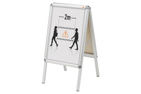Plakatständer NOBO A2 mit Alurahmen, Art.-Nr. 1902207 - Paterno B2B-Shop