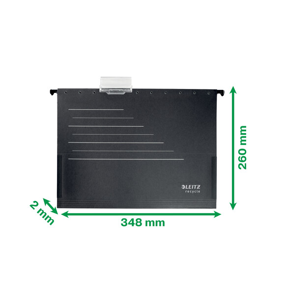 Hängetasche Leitz A4 Recycle schwarz, Art.-Nr. 1922-00-95 - Paterno B2B-Shop