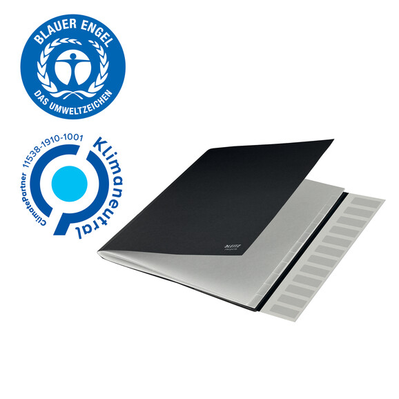 Ordnungsmappe Leitz Recycle A4 schwarz, Art.-Nr. 3915-SW - Paterno B2B-Shop