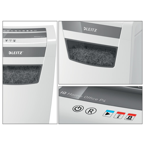 Aktenvernichter Leitz IQ Home weiß, Art.-Nr. 8009-00-00 - Paterno B2B-Shop
