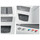 Aktenvernichter Leitz IQ Slim P-4 weiß, Art.-Nr. 8001-00-00 - Paterno B2B-Shop