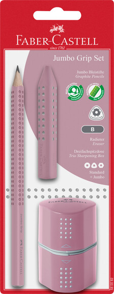 Bleistift Set Faber Castell Jumbo Grip rose shadows, Art.-Nr. 580082 - Paterno B2B-Shop Bleistift Set Faber Castell Jumbo Grip rose shadows, Art.-Nr. 580082 - Paterno B2B-Shop