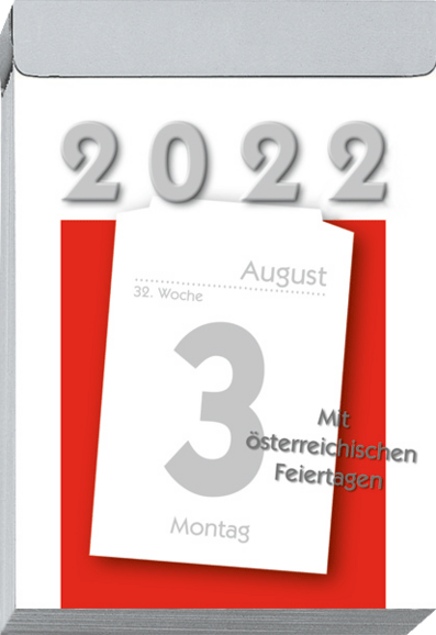 Kalender Leykam Tagesblock 65x98mm 2025, Art.-Nr. KA03 - Paterno B2B-Shop